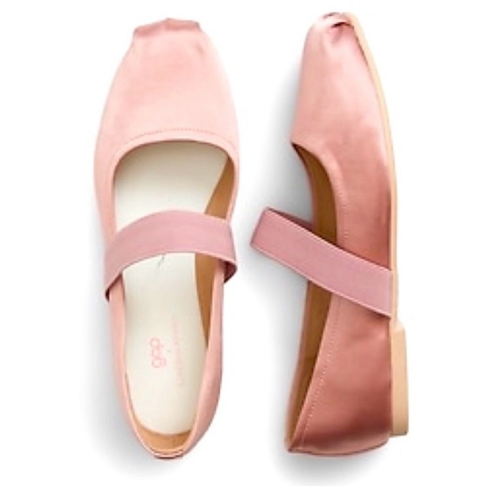LoveShackFancy x Gap pink ballet flats